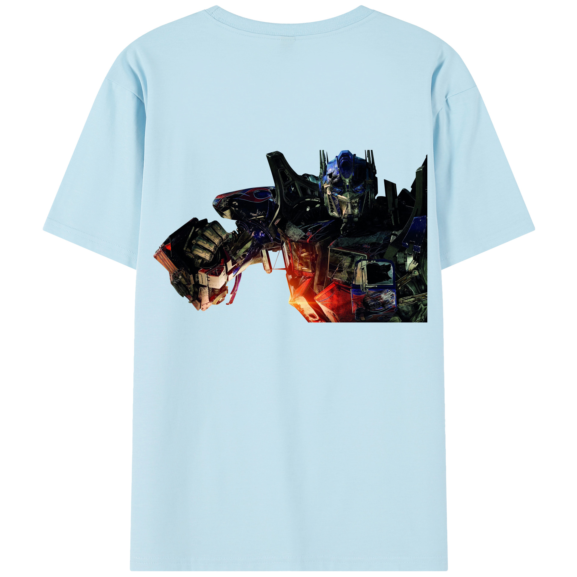 （画像用）  綿100％半袖Tシャツ（背面プリント）